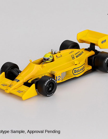 (Pre-order) MINI GT #1088 Lotus 99T 12 Ayrton Senna 1987 Monaco GrandPrix Winner