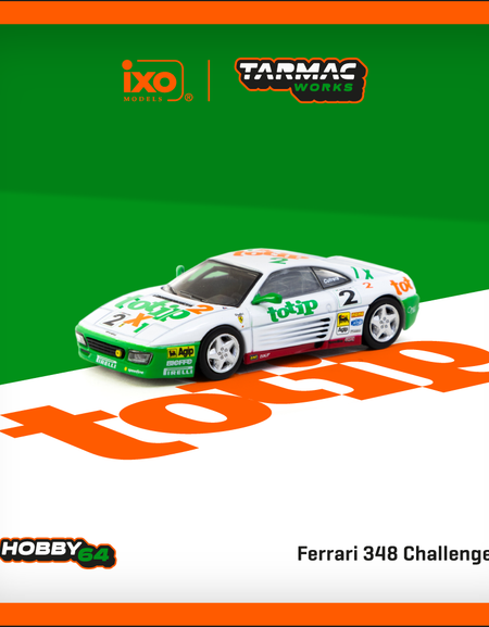 Tarmac Works 1/64 Ferrari 348 Challenge 1993 Paolo Cutrera Car