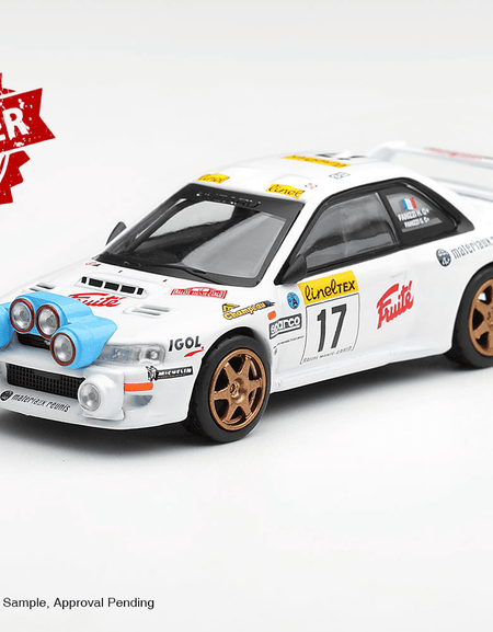 (Pre-order) Mini GT 1/64 #1324 Subaru Impreza WRC98 1999 Rally Monte-Carlo LHD