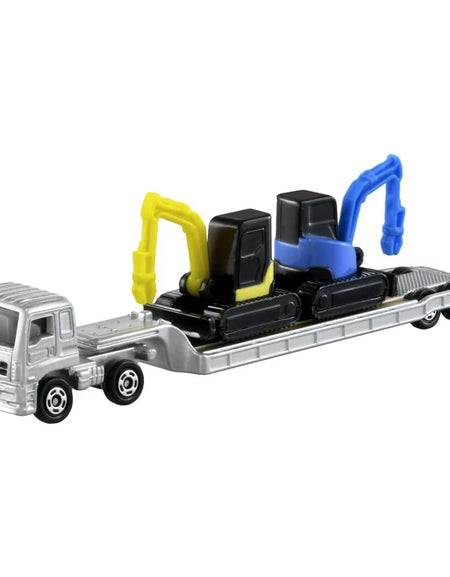Takara Tomy Tomica No.142 Isuzu Giga Heavy Equipment Transport Vehicle