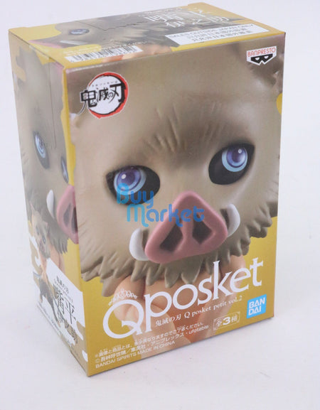 Banpresto Demon Slayer Kimetsu no Yaiba Q posket petit Inosuke Hashibira figure
