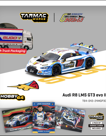 Tarmac Works Audi R8 LMS GT3 evo II Macau GT Cup - FIA GT World Cup