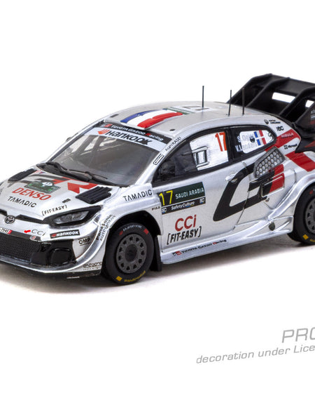 (Pre-order) Tarmac Works 1/64 Toyota GR YARIS Rally1 HYBRID Rally Saudi Arabia