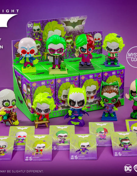 Hot Toys The Dark Knight Trilogy Jokerized Cosbi Collection (Full set of 8)