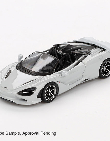Mini GT #973 McLaren 750S Spider Cirrus Grey RHD Diecast Model Car