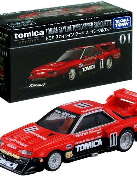 Takara Tomy Tomica Premium #01 Skyline Turbo Super Silhouette Diecast Racing Car