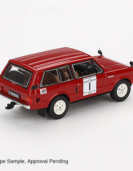 Mini GT #893 Range Rover 1971 International Hillrally Winner Model