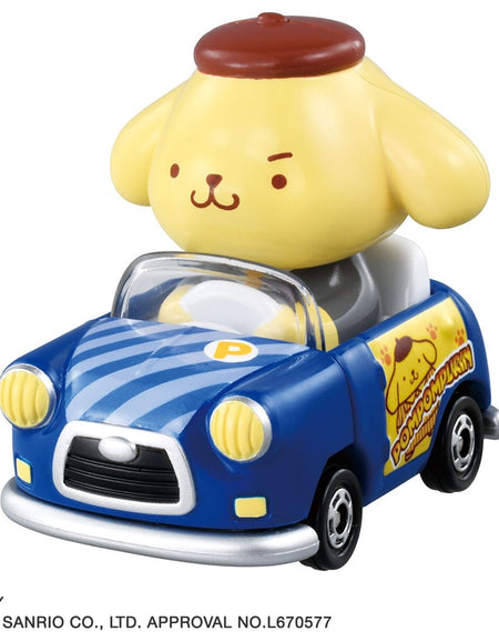 Takara Tomy Dream Tomica Tunes Single Packs Sanrio Hard at Work Pompompurin