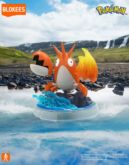 Blokees Pokemon Classic Version-S Fever Attack Series Mini Model Kit - Corphish