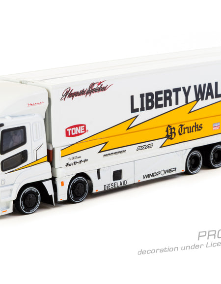 Tarmac Works 1/64 Mitsubishi Fuso Super Great LB-TRUCKS Model Car