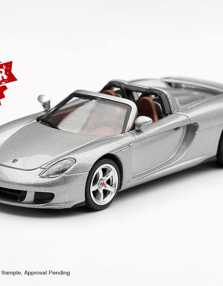 (Pre-order) Mini GT 1/64 #1236 Porsche Carrera GT GT Silver LHD
