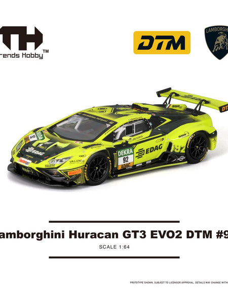 Trends Hobby Diecast 1/64 Lamborghini Huracan GT3 EVO2 DTM #92