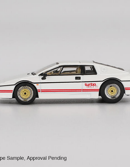 MINI GT 1/64 Lotus Esprit Turbo White 007 "For Your Eyes Only" Car