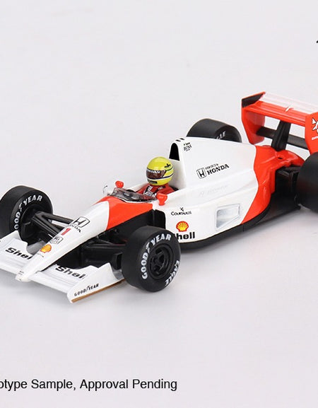 (Pre-order) MINI GT #1120 McLaren MP4/6 #1 Ayrton Senna 1991 Japanese Grand Prix