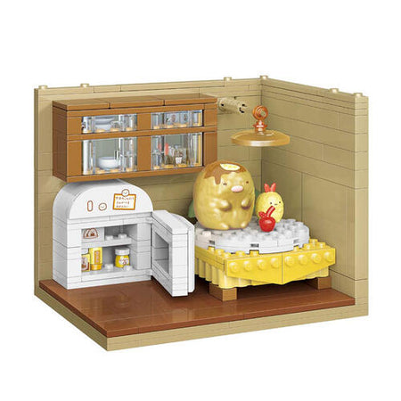 Qman Keeppley Sumikko Tonkatsu's Preparation For The Meal Building Block Set