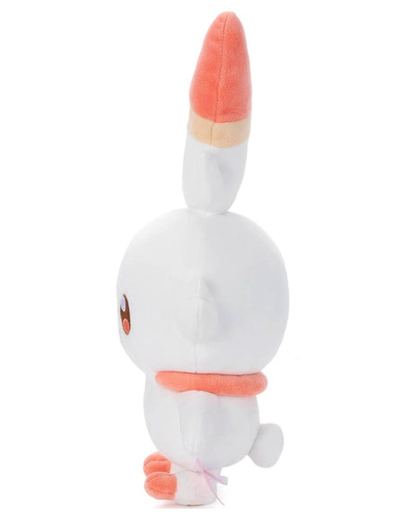 Takara Tomy Arts Pokemon PokePiece Mocchi Mocchi Style Plush Toy Scorbunny