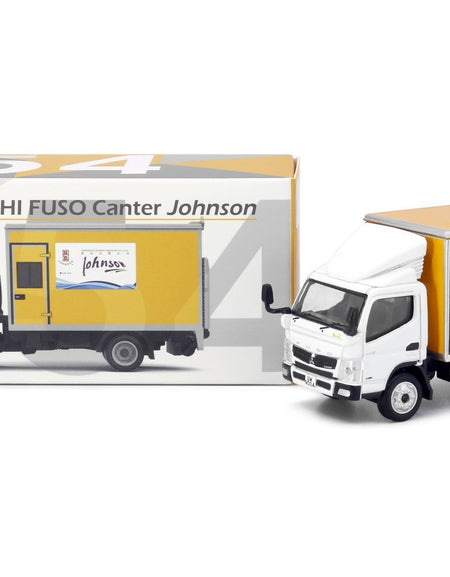 Tiny City Die-cast Model Car - Mitsubishi Fuso Canter Box Lorry Johnson