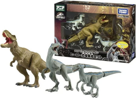 Takara Tomy ANIA Animal Jurassic World New Hero Dinosaur Figure Set
