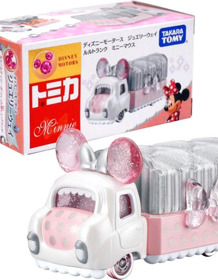 Takara Tomy Tomica Disney Motors Jewelryway LuLu Truck Minnie Mini Diecast Car