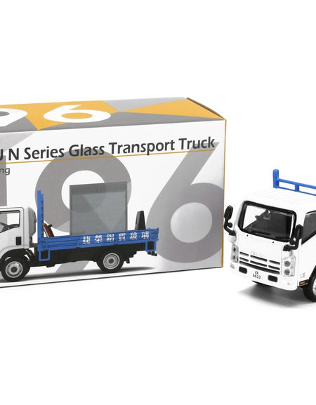 Tiny City 196 1/76 Diecast car - ISUZU N Series Glass Transport Truck