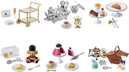 Re-ment Petit Sample My Secret Tea Time 6pcs Complete Box Set
