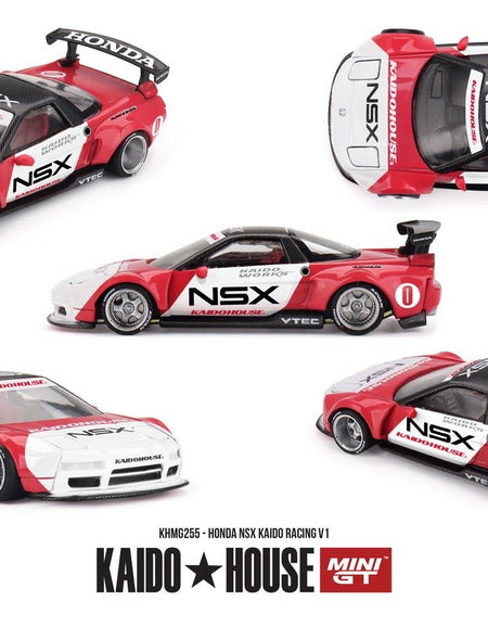 (Pre-order) Kaido House X Mini GT Honda NSX Kaido Racing V1 #KHMG255