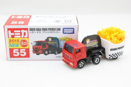 Takara Tomy Tomica #55 ISUZU GIGA FRIED POTATO CAR Diecast Toy Japan LIMIT 2015