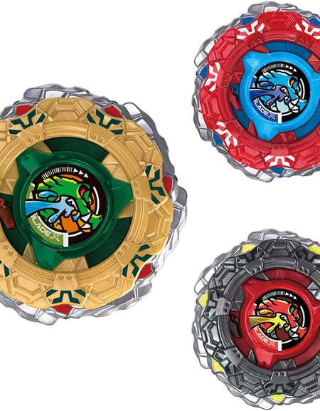 Takara Tomy Beyblade X CX-19 Random Booster CrocoTread Select (Full set of 3)