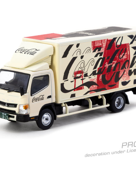 Tarmac Works 1/64 Mitsubishi Fuso Canter COCA- COLA Model Car