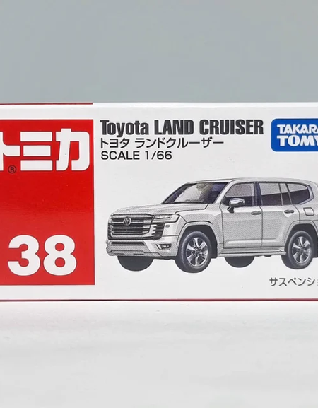 Takara Tomy Tomica No.38 1:66 Toyota LAND CRUISER Die-cast Model Car
