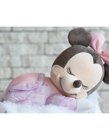 Takara Tomy Disney Baby Gussuri Sleeping w/ Melody Music Minnie Mouse Plush