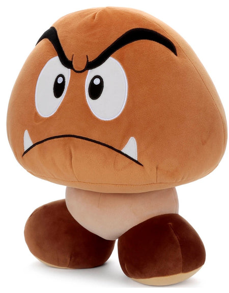 Takara Tomy Arts Super Mario Soft Plush Toy - Mocchi Game Style Goomba