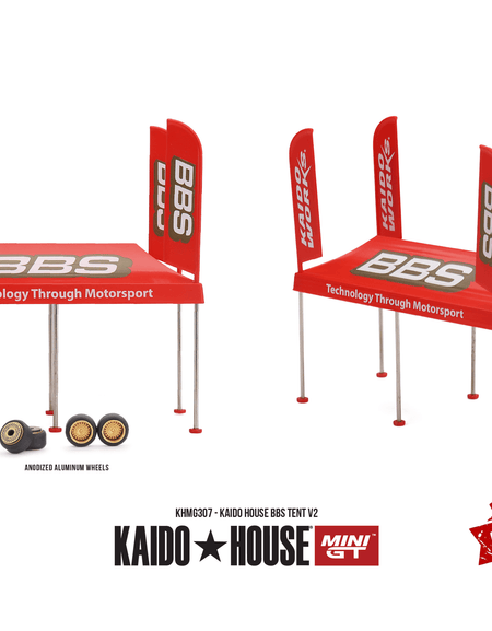 (Pre-order) Mini GT #307 Kaido House BBS Tent V2