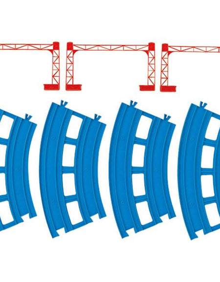Takara Tomy Plarail Rail Train Accessories R-05 Double Curve Track Station