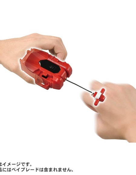 Takara Tomy Beyblade X BX-47 String Launcher L Red Ver.