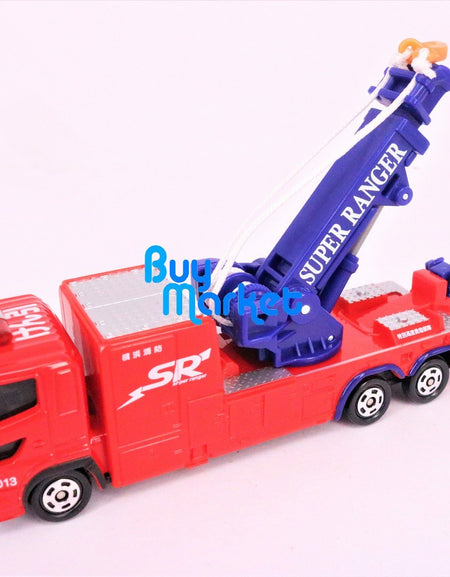 Takara Tomy Tomica 132 Yokohama Fire Bureau Super Ranger Mobility Towing diecast