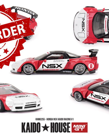 (Pre-order) Kaido House X Mini GT Honda NSX Kaido Racing V1 #KHMG255