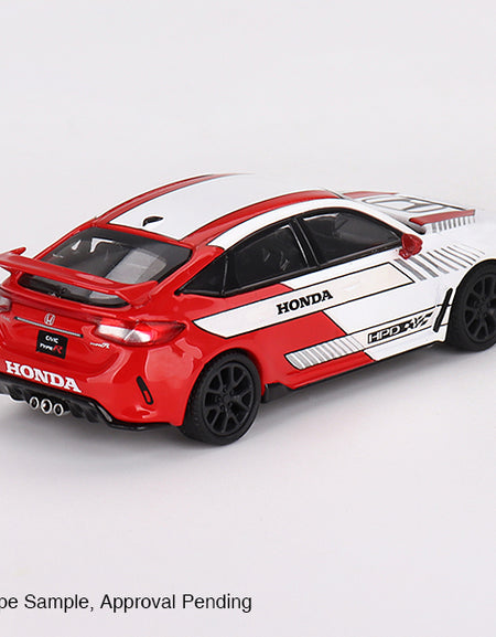 Mini GT #721 1/64 Honda Civic Type R #2 2023 Pace Car White Model