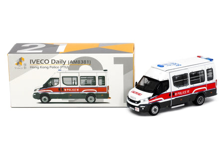 Tiny City 21 Die-cast Model Car - IVECO Daily Police Car (AM8381 PTUZ 4/1)