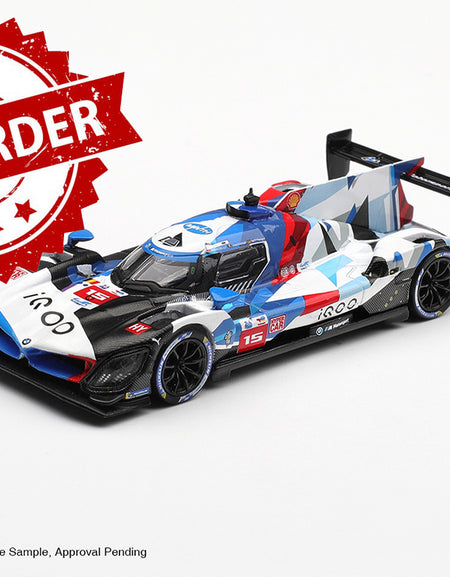 (Pre-order) MINI GT #1219 BMW M Hybrid V8 Hypercar #15 M TEAM WRT 2024 Le Mans