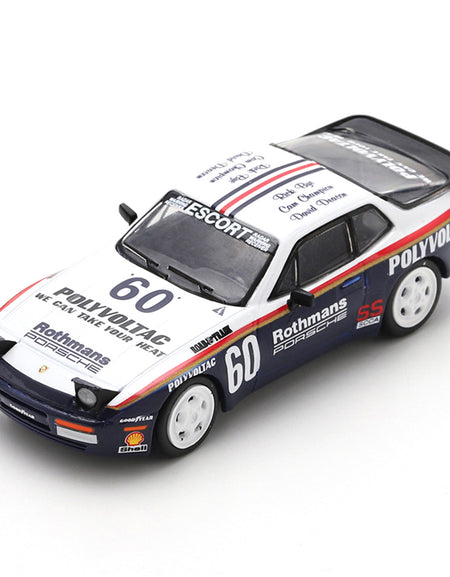 Spark 1/64 Porsche 944 TURBO CUP 1987 #60 Upright Headlights TINY ver