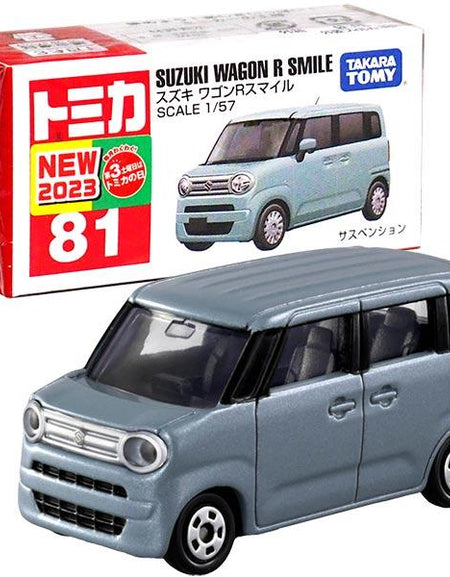 Takara Tomy Tomica Die-cast Car - Scale 1/57 No.081 Suzuki Wagon R Smile