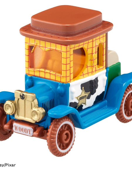 Takara Tomy Dream Tomica Disney Motors - Toy Story 5 High Hat Classic Woody
