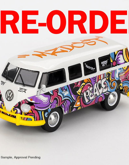 (Pre-order) MINI GT #1191 Volkswagen T1 Microbus Mizu Design LHD Diecast Model