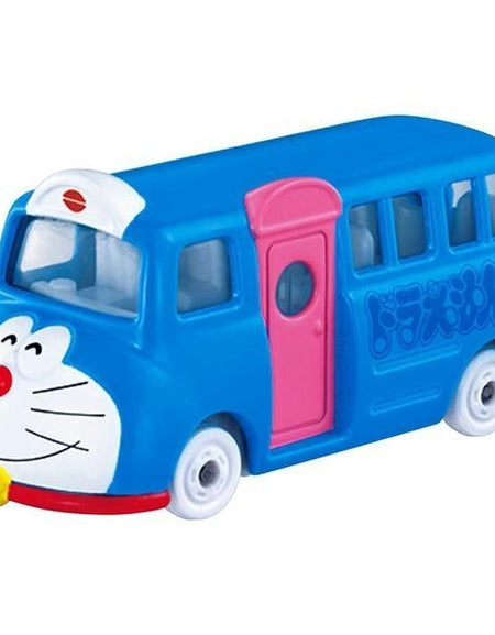 Takara Tomy Dream Tomica Die-cast Model Car - NO. 158 Doraemon Wrapping Bus