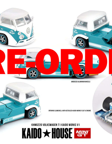 (Pre-order) Kaido House X Mini GT Volkswagen T1 KAIDO WORKS V1 Model Car KHMG220