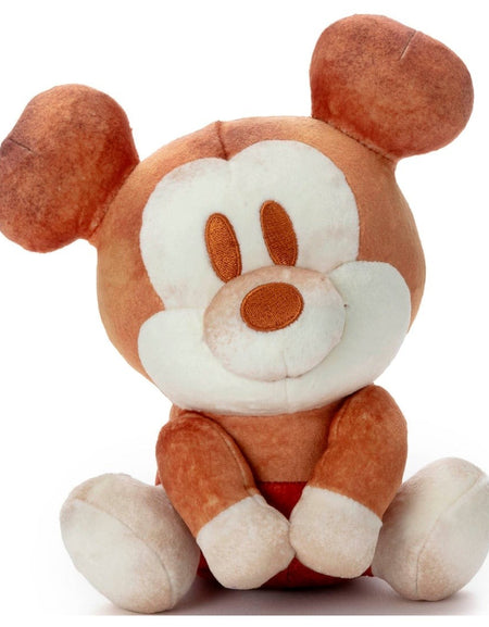 Takara Tomy ARTS Disney Soft Plush Nui Bread Style S Size Sitting Mickey Mouse