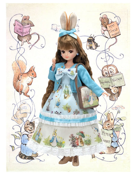 Takara Tomy Licca-chan Doll - Photogenic Licca Peter Rabbit™ Style Doll Set