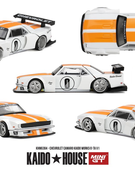 (Pre-order) Mini GT x Kaido House Chevrolet Camaro KAIDO WORKS TA V1 #KHMG304