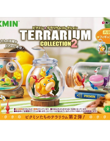 Re-ment Pikmin Terrarium Collection Vol.2 (Full 6pcs Complete Box Set)